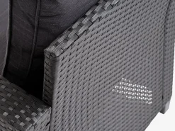 AGERMOSEFauteuil lounge AGERMOSE noir