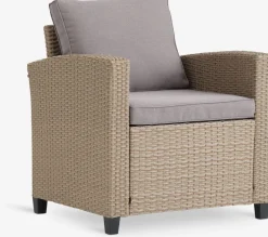 AGERMOSEFauteuil lounge AGERMOSE naturel