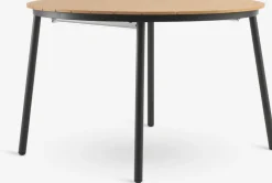 AKTIVEN + STORDALENAKTIVEN L118/168 table + 4 STORDALEN chaises naturel