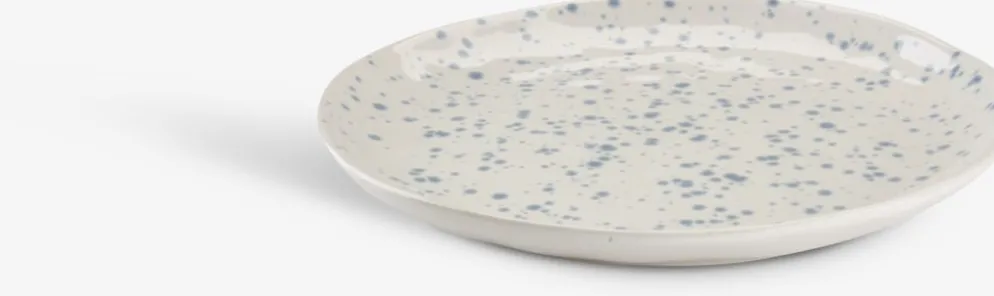 ALFAssiette ALF Ø21cm bleu/blanc