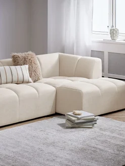 ALLESECanapé ALLESE méridienne droite tissu beige