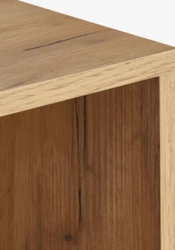 ALLESTEDÉtagère murale ALLESTED 2 tablettes blanc/coloris chêne