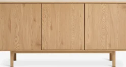 ALSTEDBuffet ALSTED 3 portes coloris chêne naturel