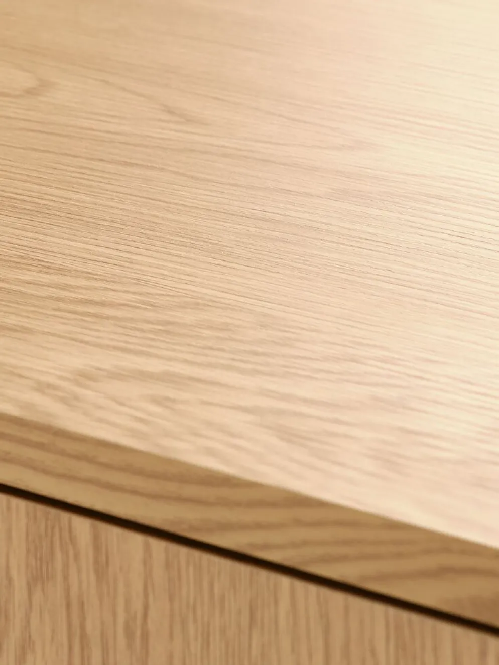 ALSTEDBuffet ALSTED 3 portes coloris chêne naturel