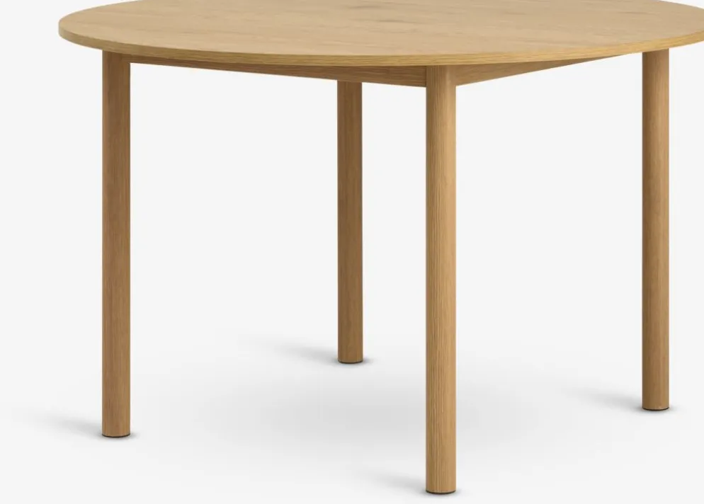 ALSTEDTable ALSTED Ø120 coloris chêne naturel