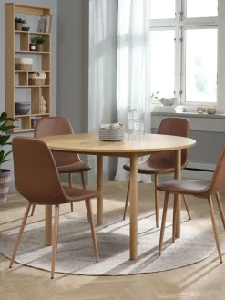 ALSTEDTable ALSTED Ø120 coloris chêne naturel