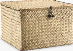 ALVINBoîte de rangement ALVIN l26xL26xH17cm herbier marin