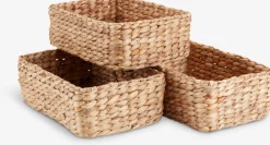 AMUNDPanier AMUND l20xL30xH10cm naturel