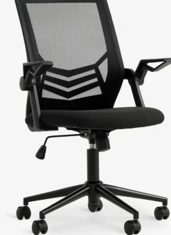 ASPERUPChaise de bureau ASPERUP maille/tissu noir