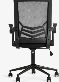ASPERUPChaise de bureau ASPERUP maille/tissu noir