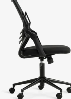 ASPERUPChaise de bureau ASPERUP maille/tissu noir