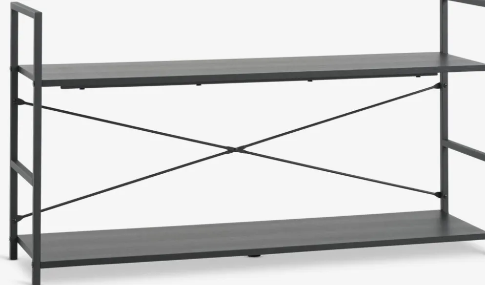 ASTRUPMeuble TV ASTRUP 1 tablette noir