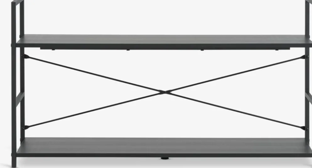 ASTRUPMeuble TV ASTRUP 1 tablette noir