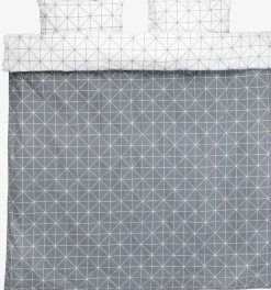 ATLAPlusParure de lit ATLA 240x220 gris