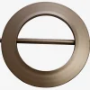 Attache rideau Ø13/8,5cm argenté