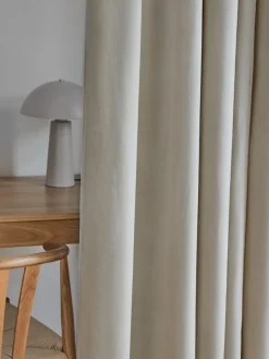 AUSTRARideau AUSTRA 1x140x300 velours beige