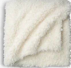 BALLBLOMPlaid BALLBLOM 130x180 blanc