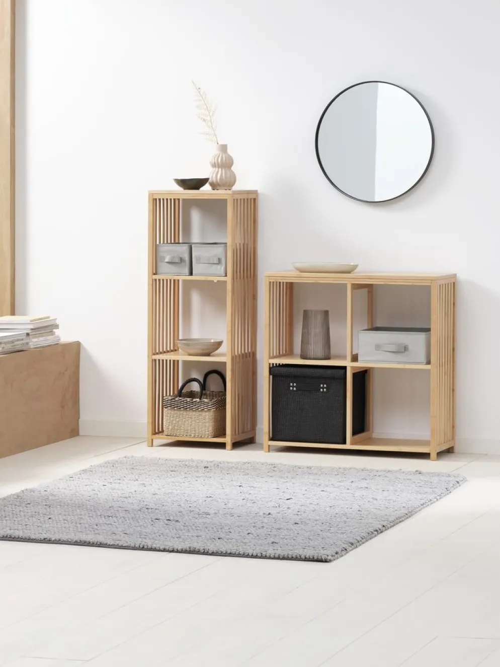 BALLUMÉtagère BALLUM 3 tablettes bambou