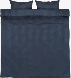 BARBOGoldParure de lit Satin BARBO 240x220 bleu foncé