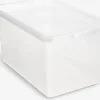 BASIC BOXBoîte de rangement BASIC BOX 52L a/couvercle transparent