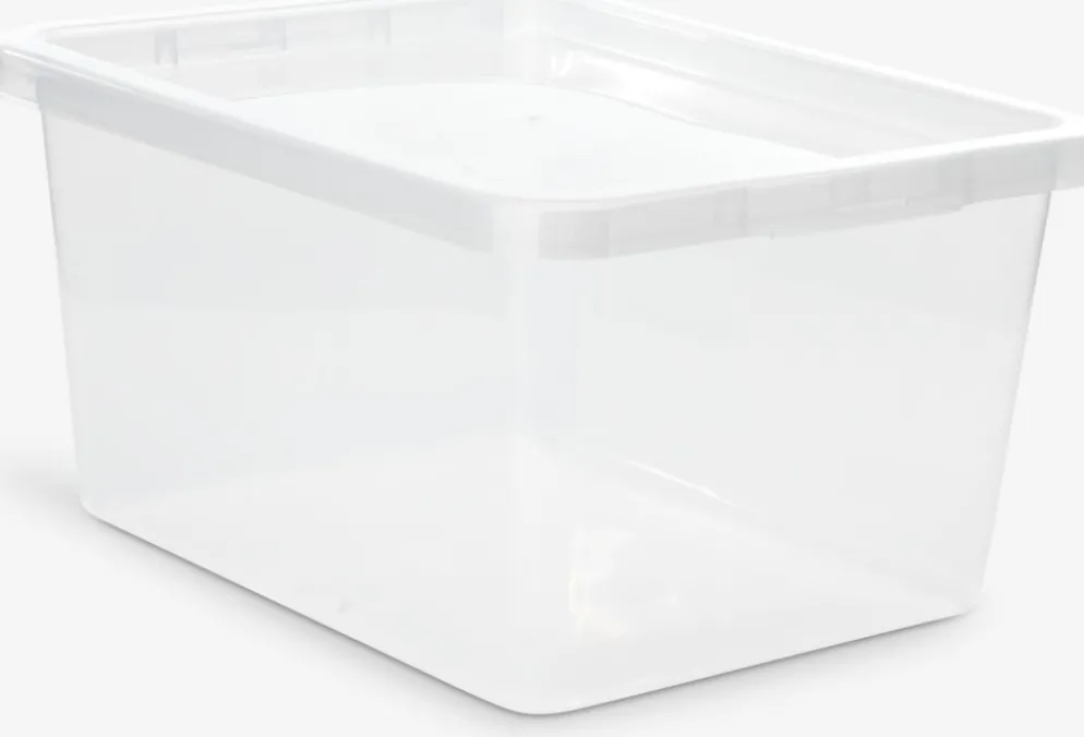 BASIC BOXBoîte de rangement BASIC BOX 20L a/couvercle transparent
