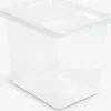 BASIC BOXBoîte de rangement BASIC BOX 31L a/couvercle transparent