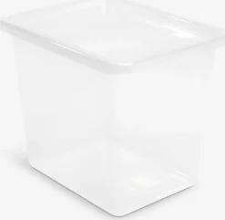 BASIC BOXBoîte de rangement BASIC BOX 31L a/couvercle transparent