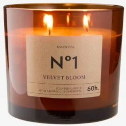BASTIANBougie parfumée BASTIAN Ø13xH12cm brun