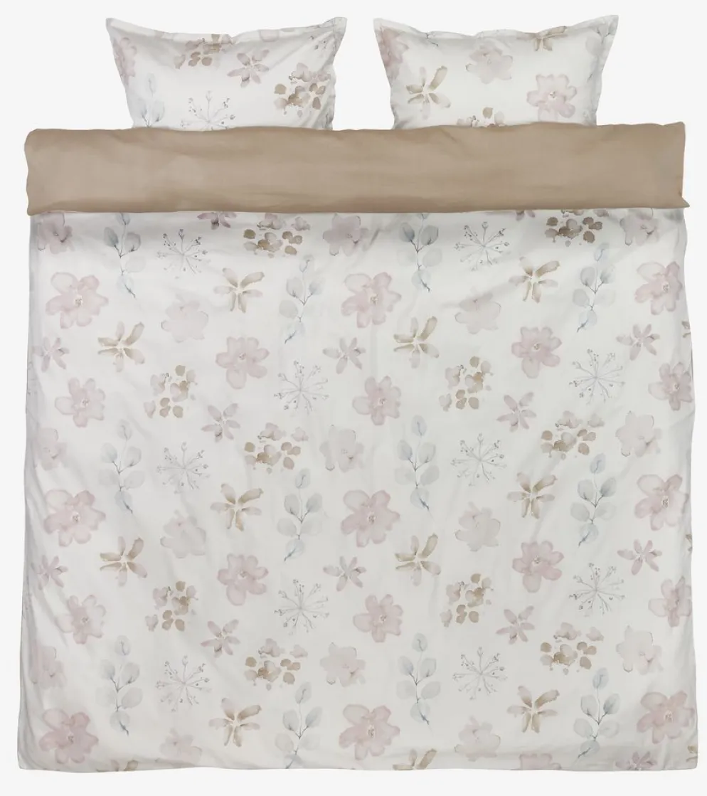 BERITGoldParure de lit Satin BERIT 240x220 blanc
