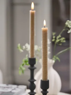 BERTELBougie pour chandelier BERTEL H22cm amande 2pcs/pqt