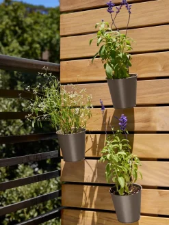 BILLEJardinière de balcon BILLE Ø12xH19 assorti