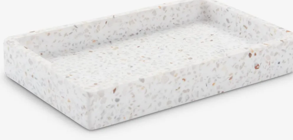 BILLSTAPlateau BILLSTA 11x18cm aspect terrazzo