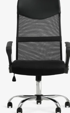 BILLUMFauteuil de bureau BILLUM maille noir