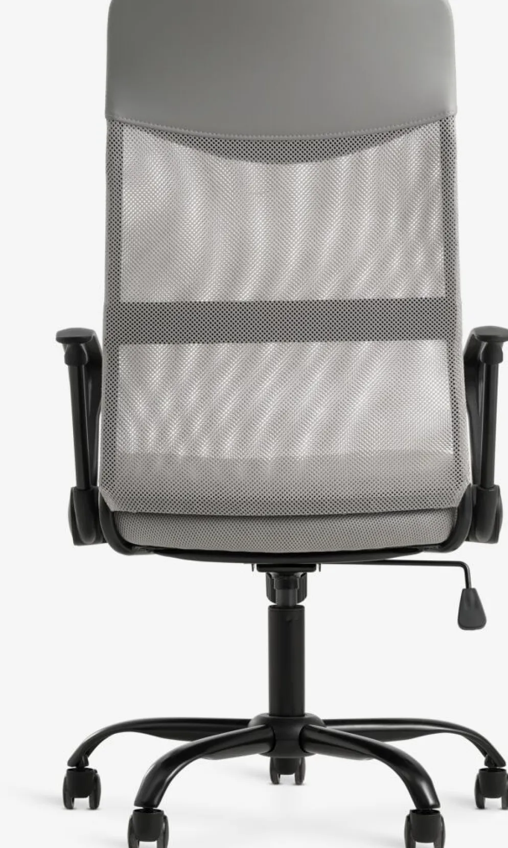 BILLUMFauteuil de bureau BILLUM maille gris/noir