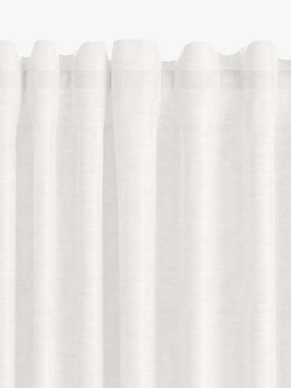 BORENRideau BOREN 1x140x245 blanc cassé