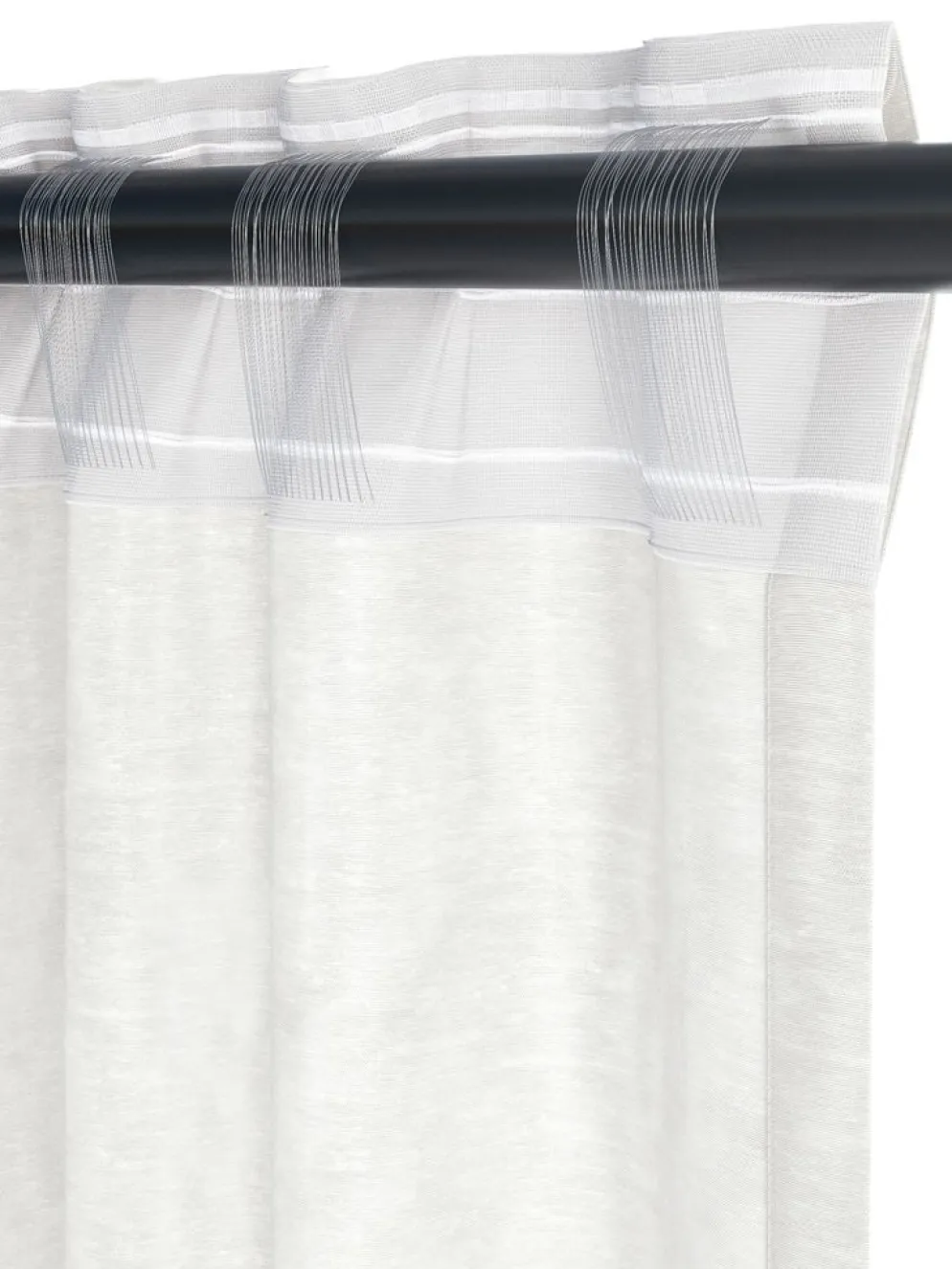 BORENRideau BOREN 1x140x245 blanc cassé