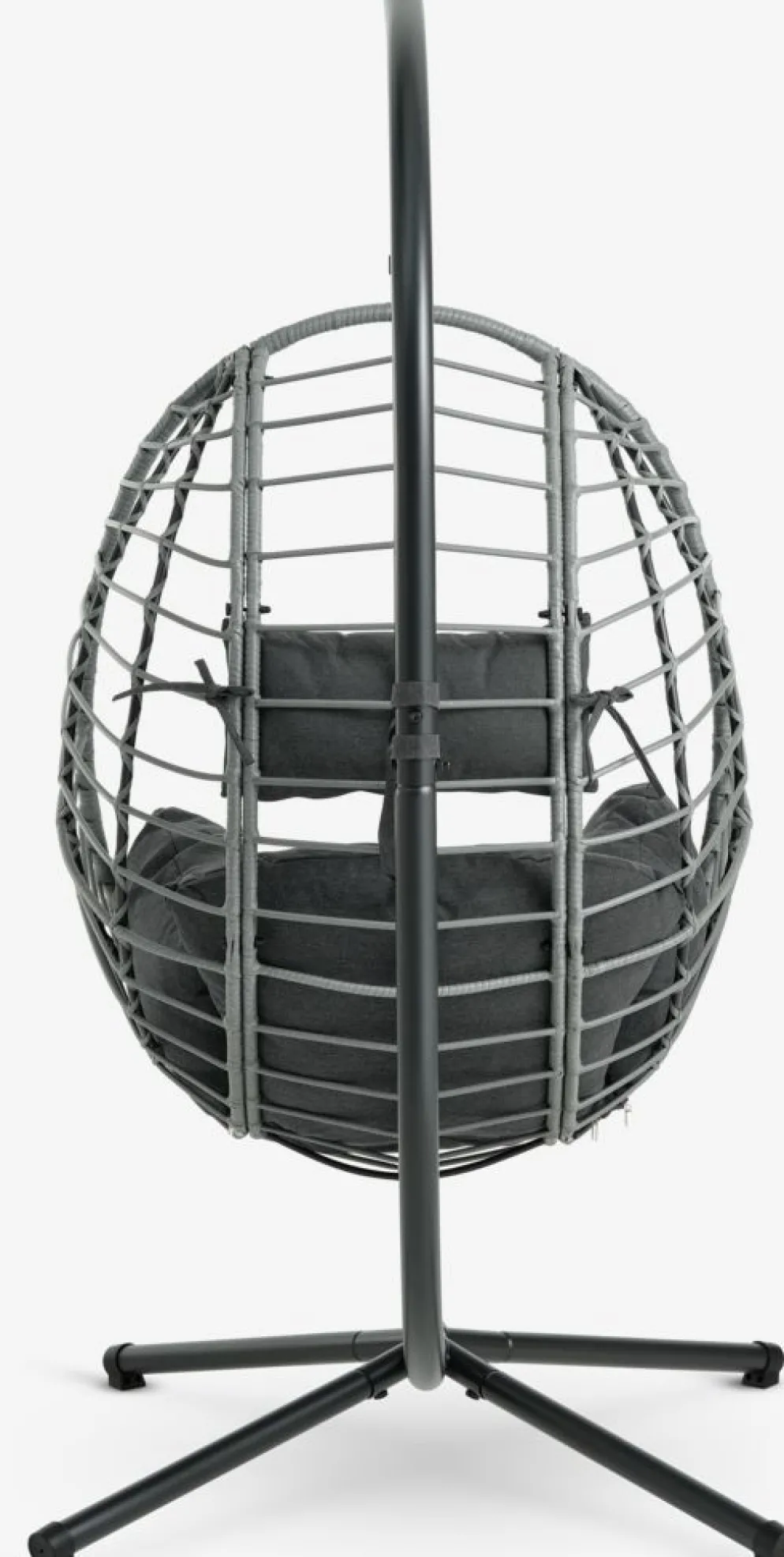 BORKChaise suspendue BORK l96xH192xP124 gris