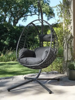 BORKChaise suspendue BORK l96xH192xP124 noir