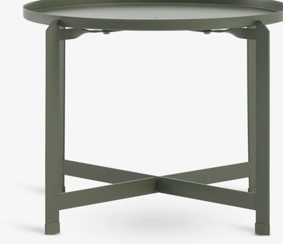 BORRETable d'appoint BORRE Ø50xH40 vert olive