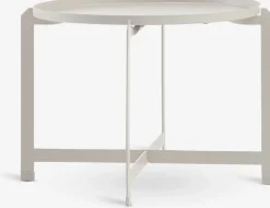 BORRETable d'appoint BORRE Ø50xH40 beige