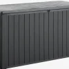 BORTELIDCoffre à coussins BORTELID l145xH73xP70 noir