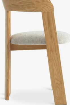 BOVRUPChaise BOVRUP chêne naturel/tissu beige