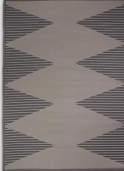 BROKKURTTapis BROKKURT 160x230 sable foncé/gris