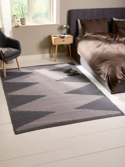 BROKKURTTapis BROKKURT 160x230 sable foncé/gris