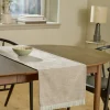 BRUNELLEChemin de table BRUNELLE 40x150 beige