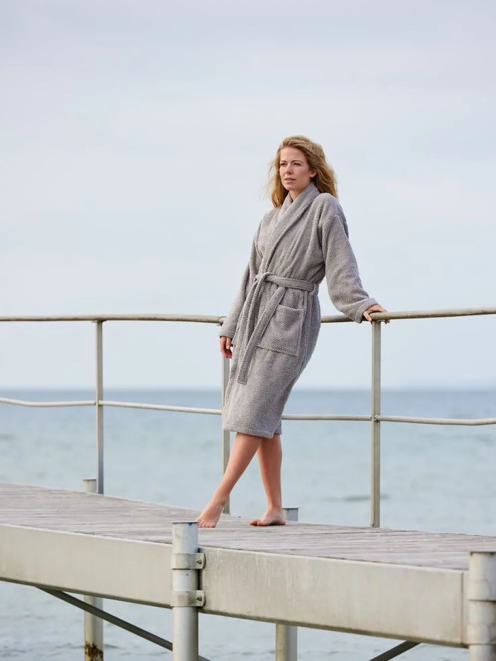 BULLMARKGoldPeignoir BULLMARK S/M gris KRONBORG