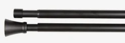 CONETringle à rideau double CONE 200-340cm noir