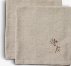 DAGFIOLServiette en tissu DAGFIOL 40x40 gris 2pcs/pqt