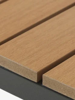 DAGSVAD + NABEDAGSVAD L190 table naturel + 4 NABE chaises noir