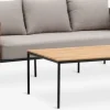 DAMFENNEREnsemble lounge DAMFENNER 5 personnes naturel